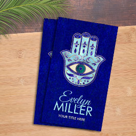 Luxury Hamsa Hand Ornament Visitkort