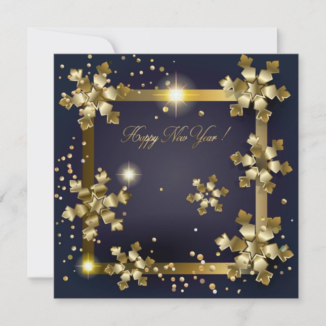 Luxury Helgdag God jul och nyår (Framsida)