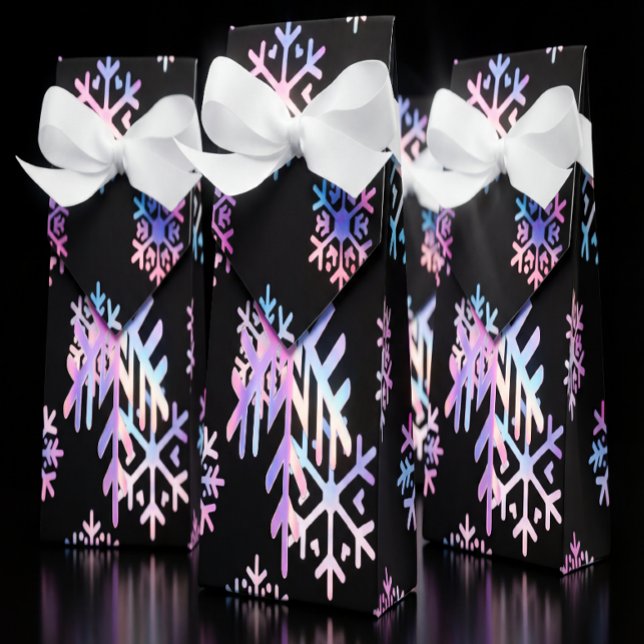 Luxury Holographic Snowflake Christmas Collection  Presentaskar (Skapare uppladdad)