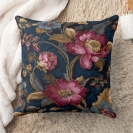 Luxury Indian Floral Vintage Royal Kudde