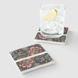 Luxury Indian Floral Vintage Royal Stenunderlägg