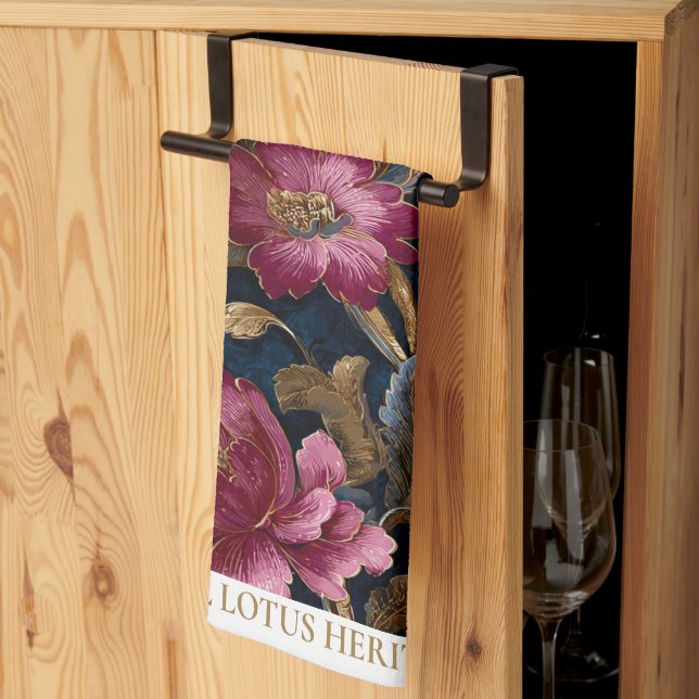 Luxury Indian Vintage Royal Kökshandduk (Thirds Fold)