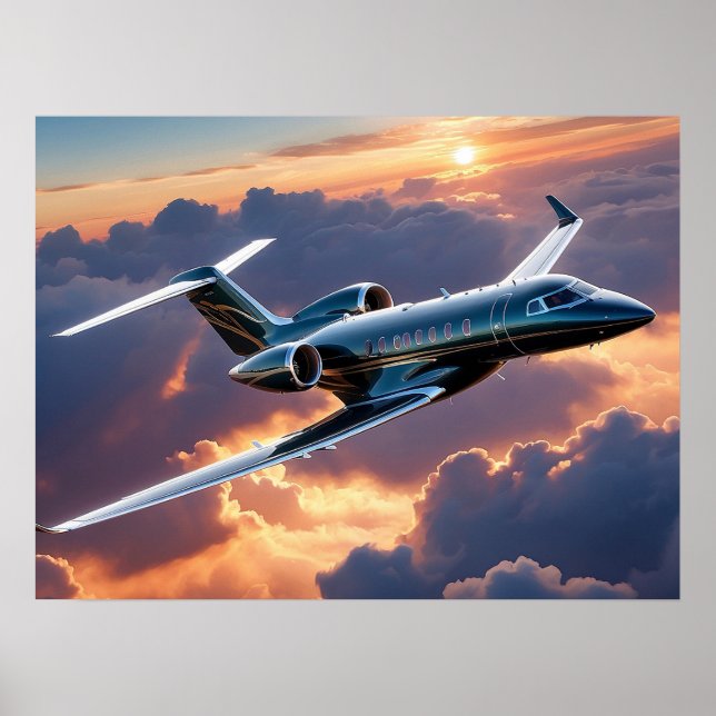 Luxury Jet Poster (Framsidan)