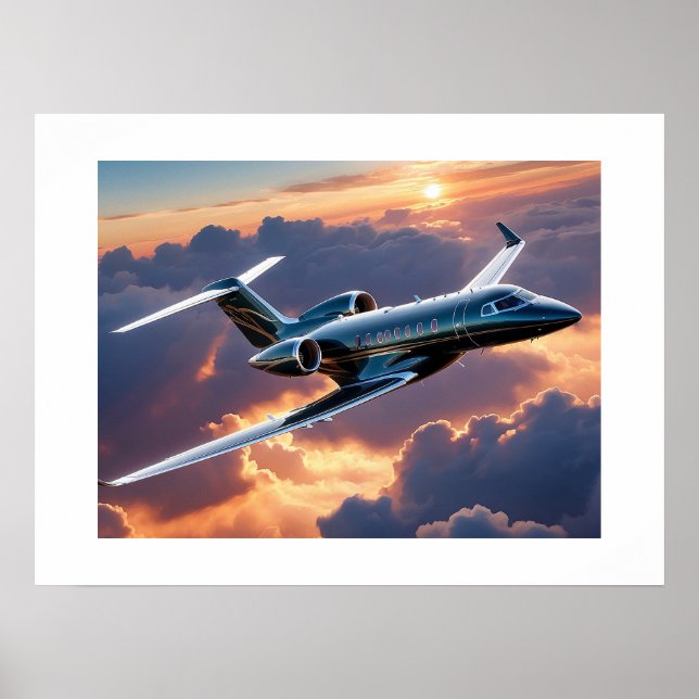 Luxury Jet Poster (Framsidan)