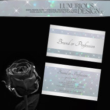 Luxury Light Blue Pearl Glitter och Gnistra Stars