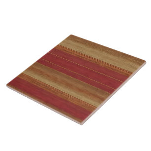 Luxury Linen Trendig Burgundy Guld Collection Kakelplatta