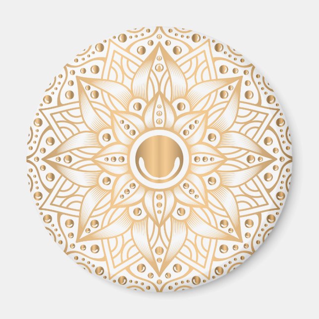 Luxury Mandala 11 Magnet (Framsidan)