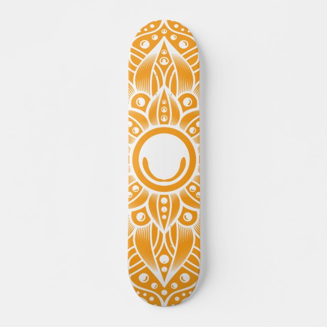 Luxury Mandala 13 Mini Skateboard Bräda 18,5 Cm (Framsida)