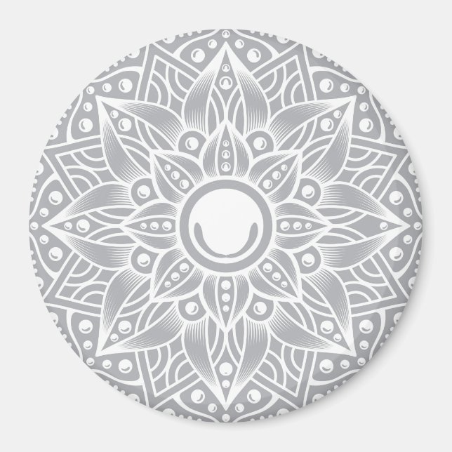 Luxury Mandala 14 Magnet (Framsidan)