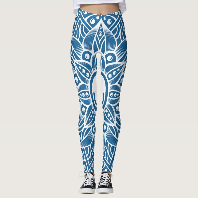 Luxury Mandala 16 Leggings (Framsida)