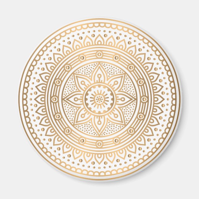 Luxury Mandala 1 Magnet (Framsidan)
