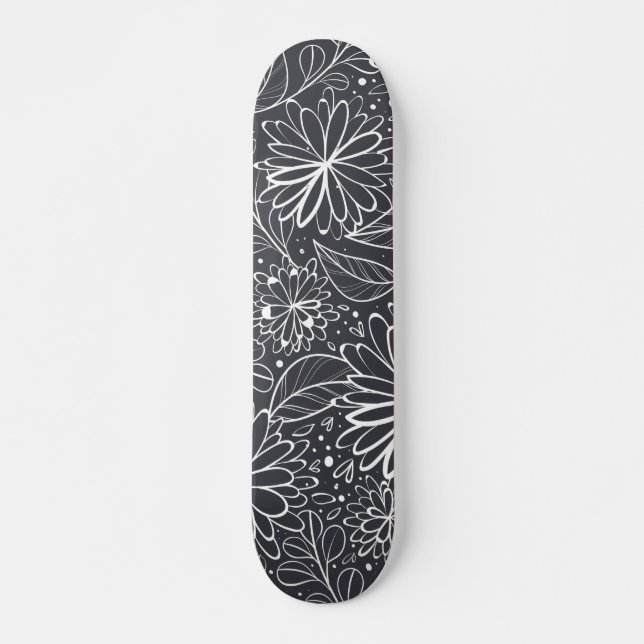 Luxury Mandala 21 Mini Skateboard Bräda 18,5 Cm (Framsida)