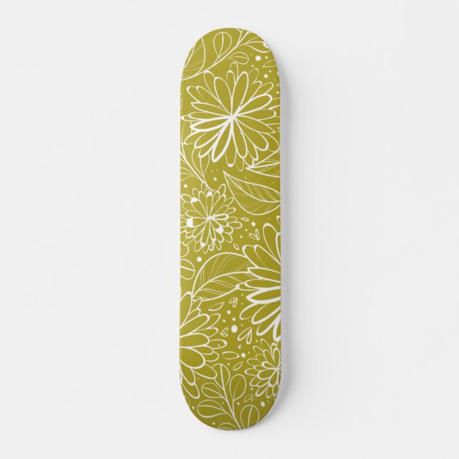 Luxury Mandala 29 Mini Skateboard Bräda 18,5 Cm (Framsida)