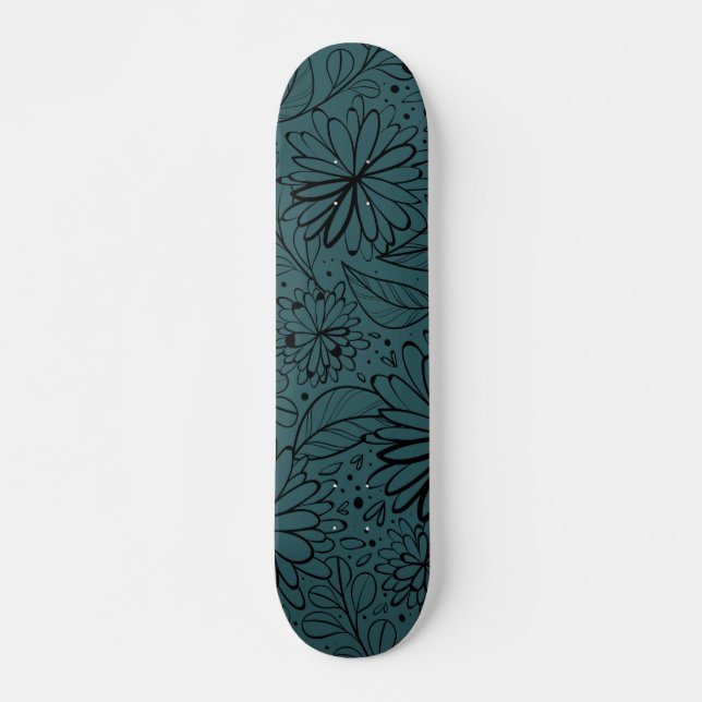 Luxury Mandala 30 Mini Skateboard Bräda 18,5 Cm (Framsida)