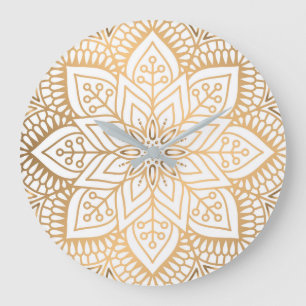 Luxury Mandala 31 Stor Klocka