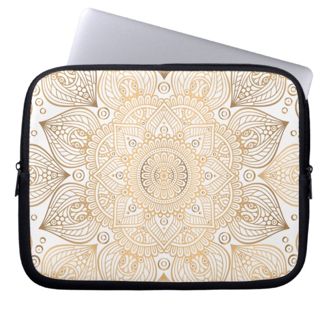 Luxury Mandala 34 Laptop Fodral (Framsidan)