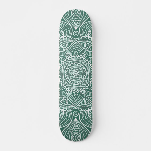 Luxury Mandala 37 Mini Skateboard Bräda 18,5 Cm (Framsida)