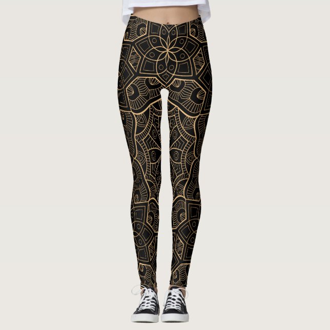 Luxury Mandala 3 Leggings (Framsida)