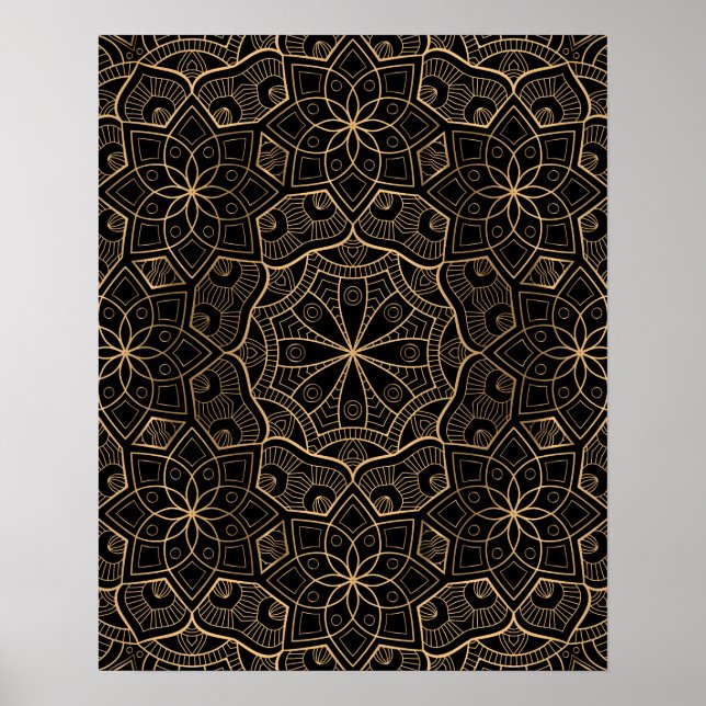 Luxury Mandala 3 Poster (Framsidan)