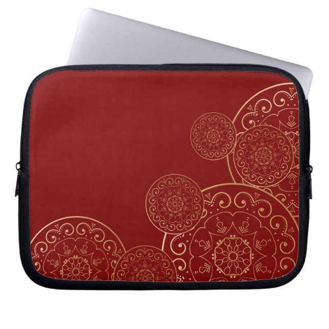 Luxury Mandala 50 Laptop Fodral (Framsidan)