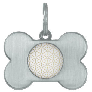 Luxury Mandala 52 ID-bricka Husdjur
