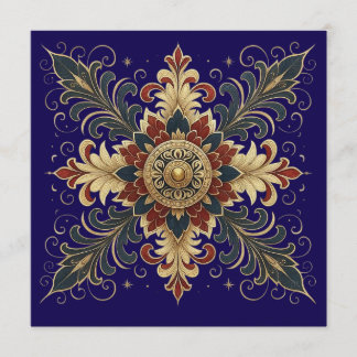 Luxury Mandala Inbjudningar