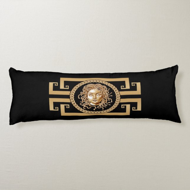Luxury Medusa Guld Body Pillow Kroppskudde (Baksidan)