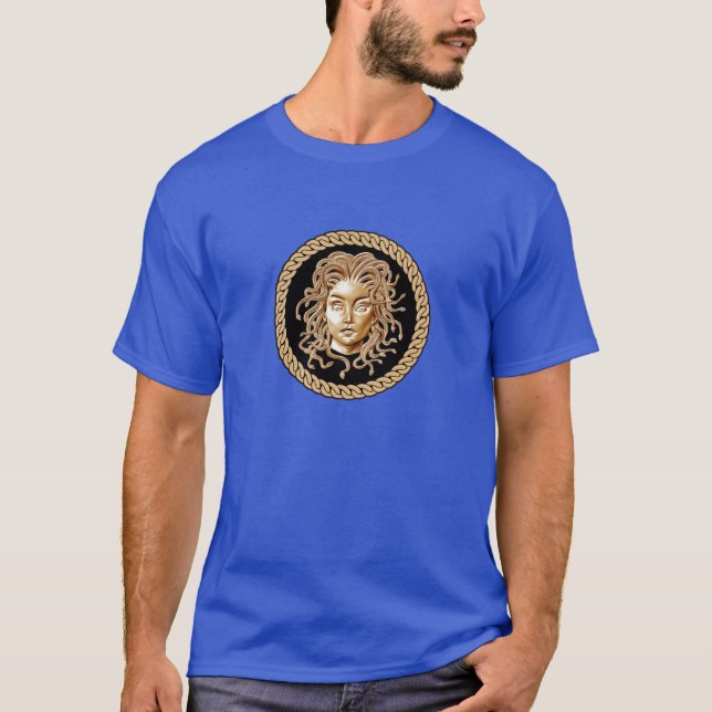  Luxury Medusa Head T-Shirt (Framsida)