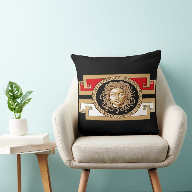 Luxury Medusa Medallion Dekorativ kudde (Stol)