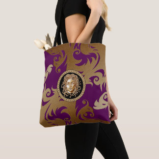 Luxury Medusa Tote Bag Tygkasse