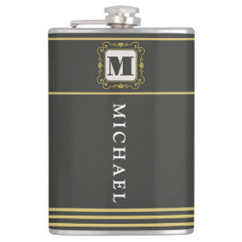 Luxury minimal Modern monogram Fickplunta