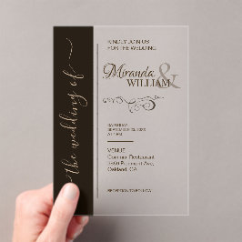 Luxury Minimalist Typography Wedding 