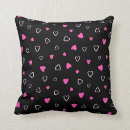 Luxury Modern Elegant Kärlek Heart Kudde