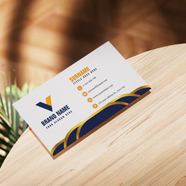 Luxury Mörk Färg Visitkort (Skapare uppladdad)