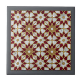 Luxury Moroccan Zellige Mosaic Infinite Pattern  Kakelplatta