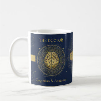 Luxury Neurology Brain Anatomy | Custom Physician  Kaffemugg