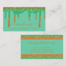 Luxury Orange Teal Rainbow Gnistra Glitter Drives