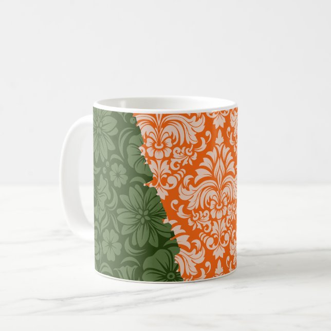 Luxury Ornamental Inslag Kaffemugg (Framsida vänster)