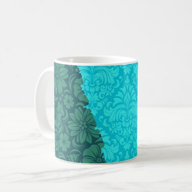 Luxury Ornamental Inslag Kaffemugg (Framsida vänster)