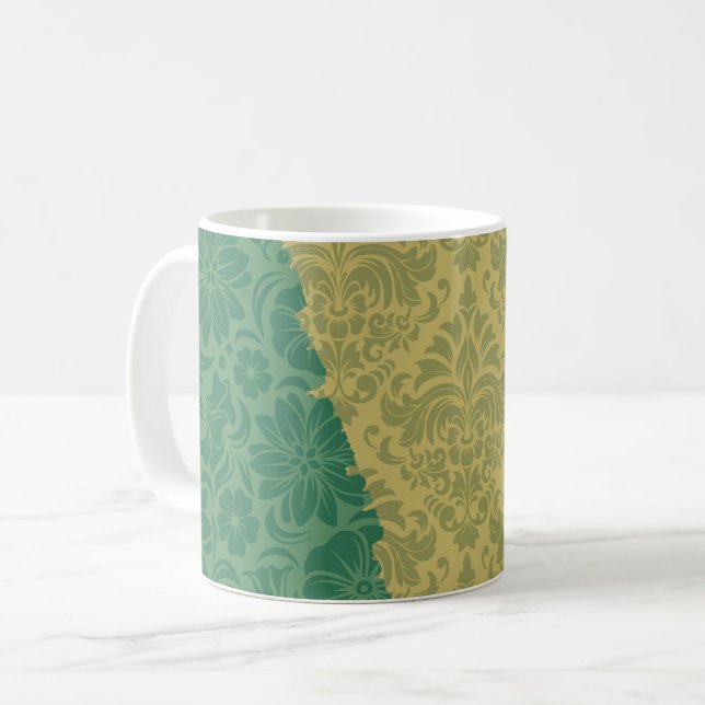 Luxury Ornamental Inslag Kaffemugg (Framsida vänster)