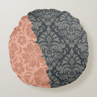 Luxury Ornamental Inslag Rund Kudde