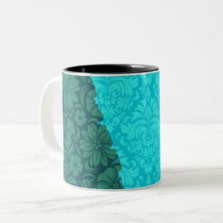 Luxury Ornamental Inslag Två-Tonad Mugg