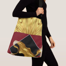 Luxury Portable Art: Gilded Zenith Opulent Swirl D