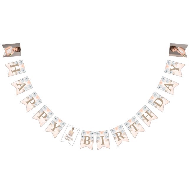 Luxury Princess Birthday glitter Photo Vimplar (Alla)