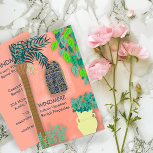 Luxury Real Gods Agent Realtor Egendom Manager Visitkort