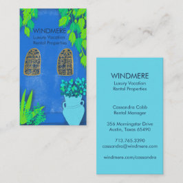 Luxury Real Gods Agent Realtor Egendom Manager Visitkort