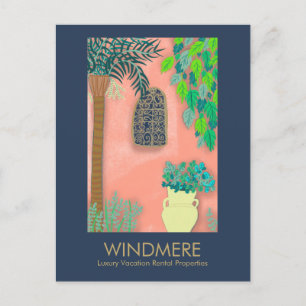 Luxury Real Gods Agent Realtor Egendom Manager Vykort