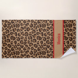 Luxury Red with Leopard Print