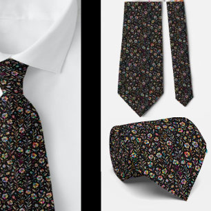 Luxury Retro Rainbow Flowers Slips