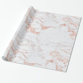 Luxury Ro Gold Foil Marble Presentpapper